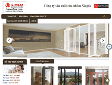 Tablet Screenshot of hanoidoor.com